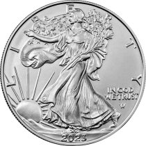 (image for) 2023 1 oz American .999 Fine Silver Eagle Coin BU
