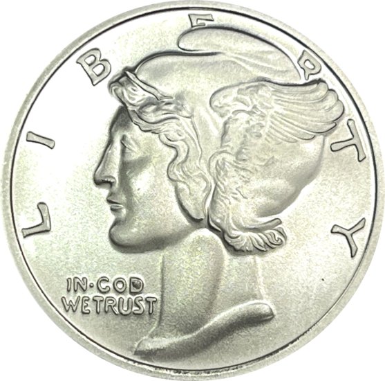 1 Oz Silver Coin (BU) - .999 Pure (Design Our Choice)