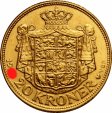(image for) 1915 Denmark Gold 20 Kroner King Christian X Coin