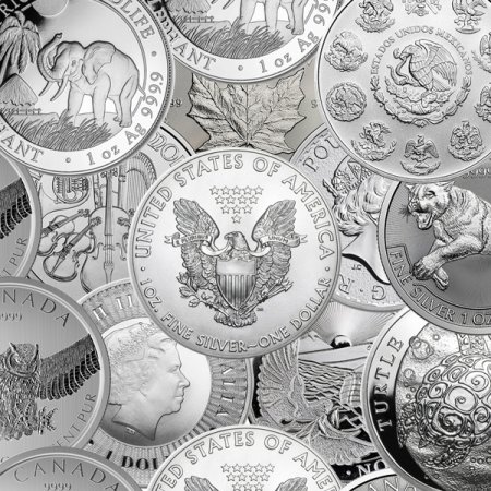 1 Oz Silver Coin - .999 Pure (Random Design) - Money Metals Exchange