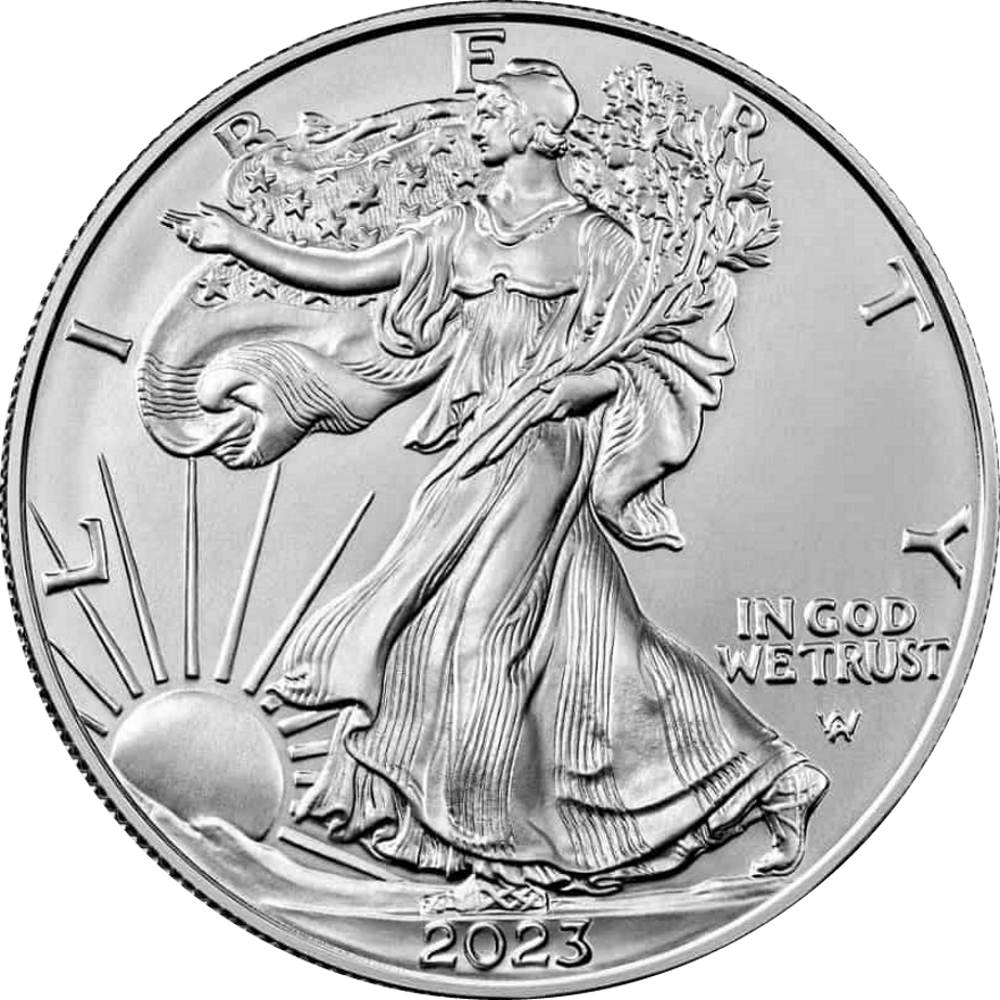 American Eagle 2023 One Ounce Silver Uncirculated Coin - US Mint