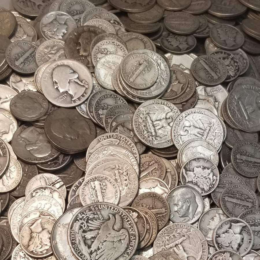 American Coin Treasures Indian Penny Coin Tie Clip - Silver